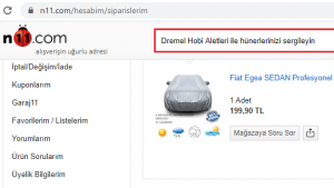 N11'den İade Ettim, Paramı Alamıyorum.